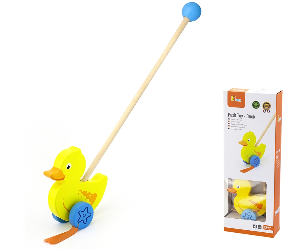 PUSH TOY DUCK - 50961