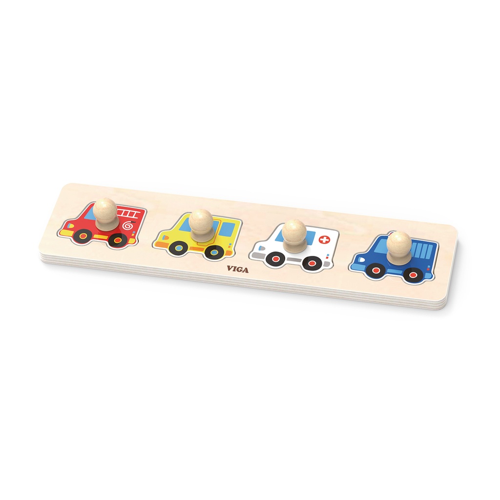 [44535] Flat Puzzle Vehicles - Viga 44535