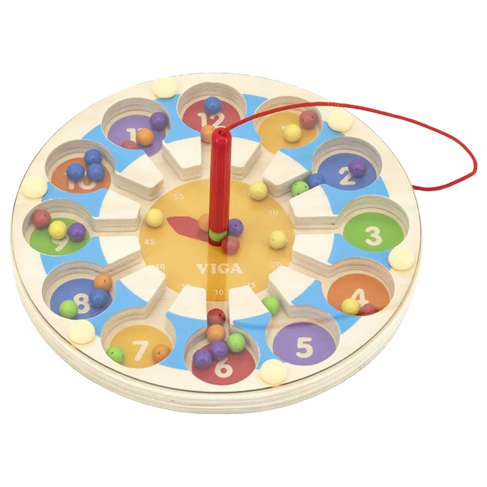 [6971608445606] Magnetic Beads Trace Clock - Viga 44560
