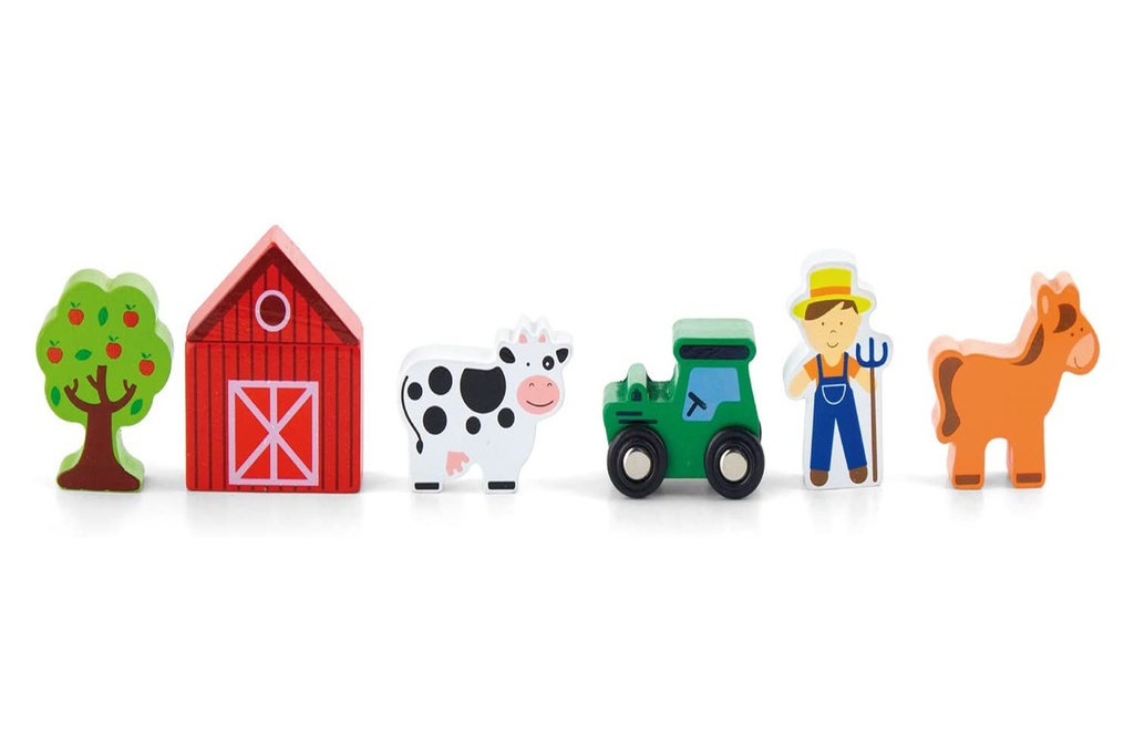 [50812] Train Set Accessories Farm - Viga 50812