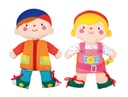 Wayne And Julia 2 In 1 Dress up Doll - K's Kids 10824