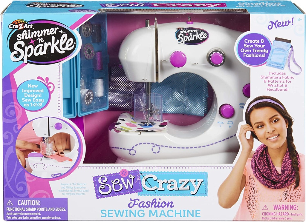 [17524] Crazy Sewing Machine - Shimmer 'n Sparkle17524