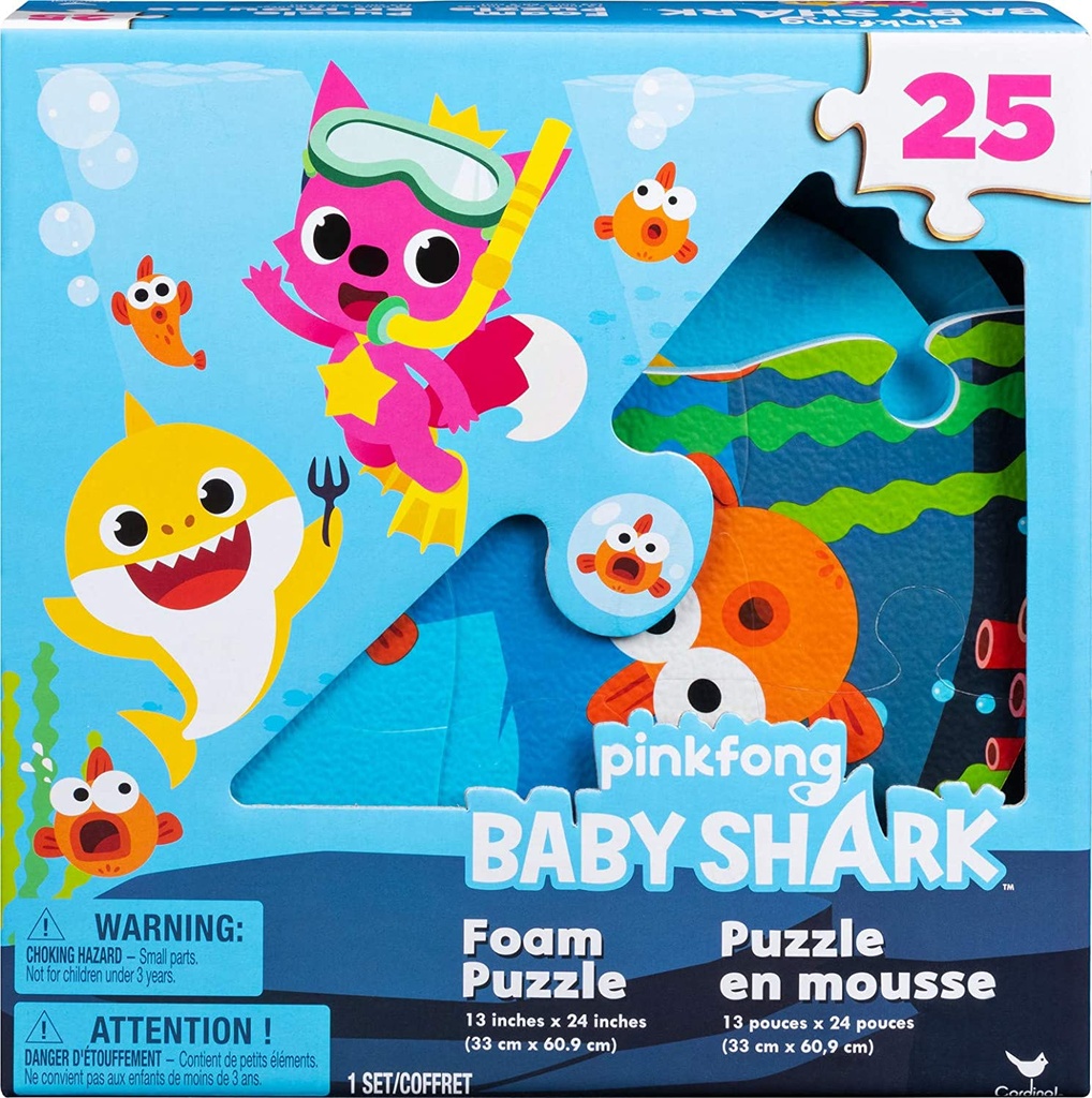 Foam Puzzle 25Pcs - Baby Shark 6053213