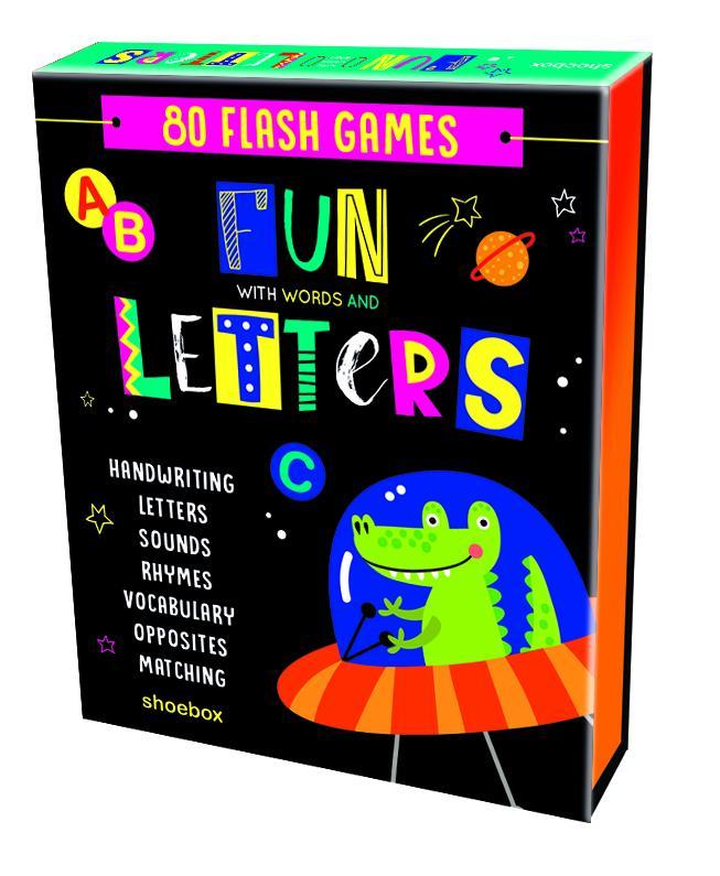 Flash Cards Letters And Words - Shoebox Media 881065