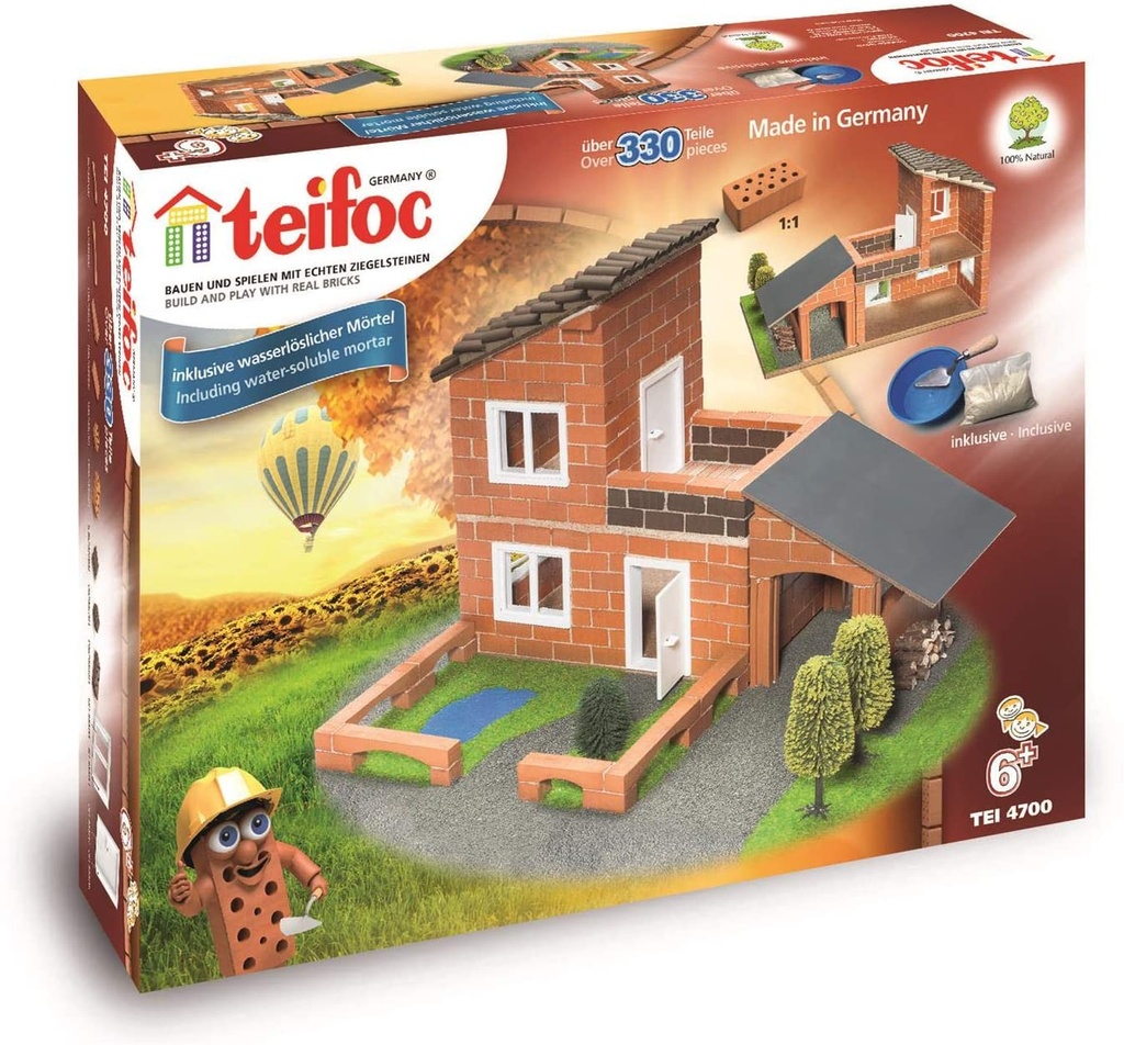 [10565] Villa With Garage Construction Set - Teifoc 10565
