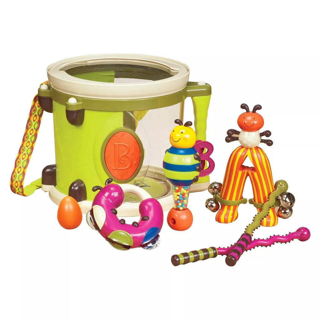[BX1007X] Parum Pum Pum Toy Drum - B.Toys BX1007X
