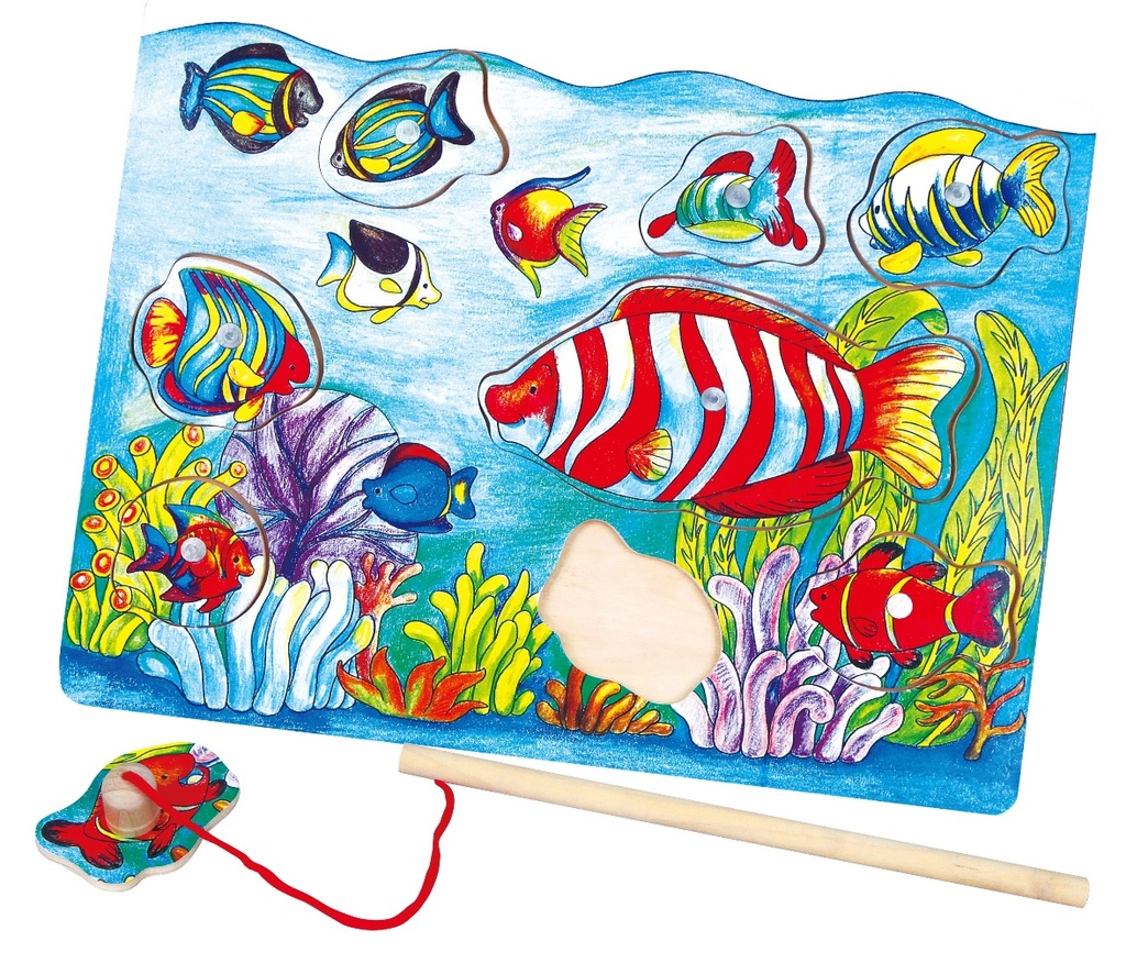 Magnetic Fishing Puzzle - Viga 58423