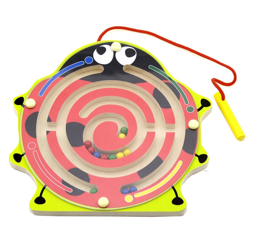[59964] Magnetic Bead Trace Ladybird - Viga 59964