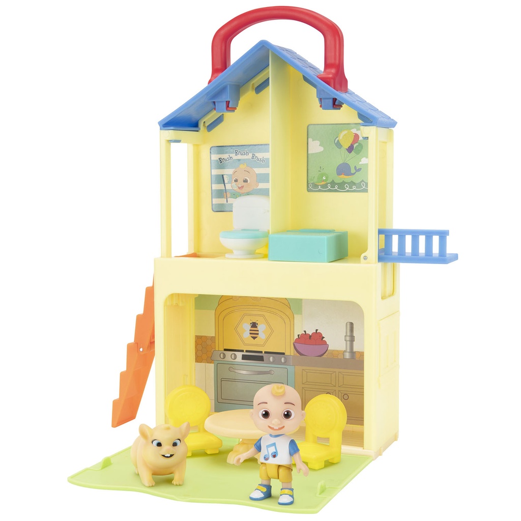 [CMW0109] Pop n' Play House Transforming Playset - Cocomelon CMW0109