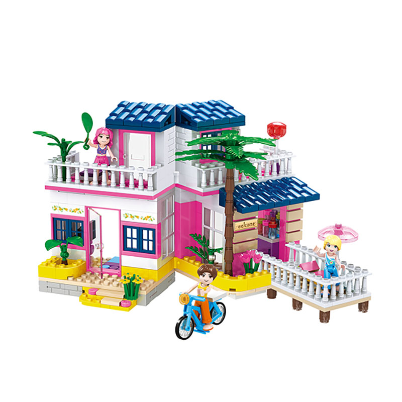 [6937645545501] Holiday Villa Block Set 360Pcs - COGO 4550