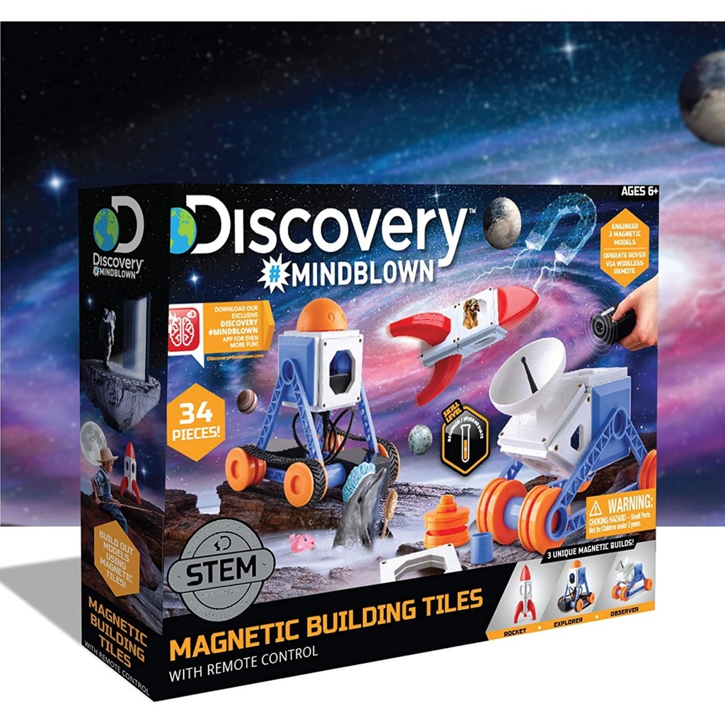[4894088059533] TOY MAGNETIC TILES with R/C - 4894088059533