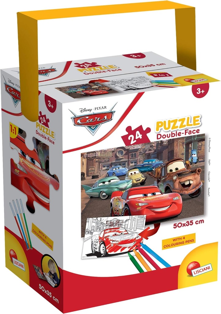 DISNEY PUZZLE MINI CARS - 86139