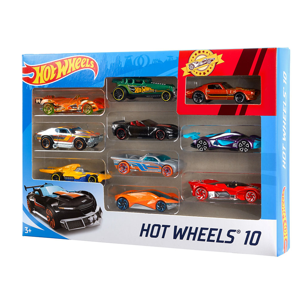 Basic Car 10 Pck - HotWheels 54886