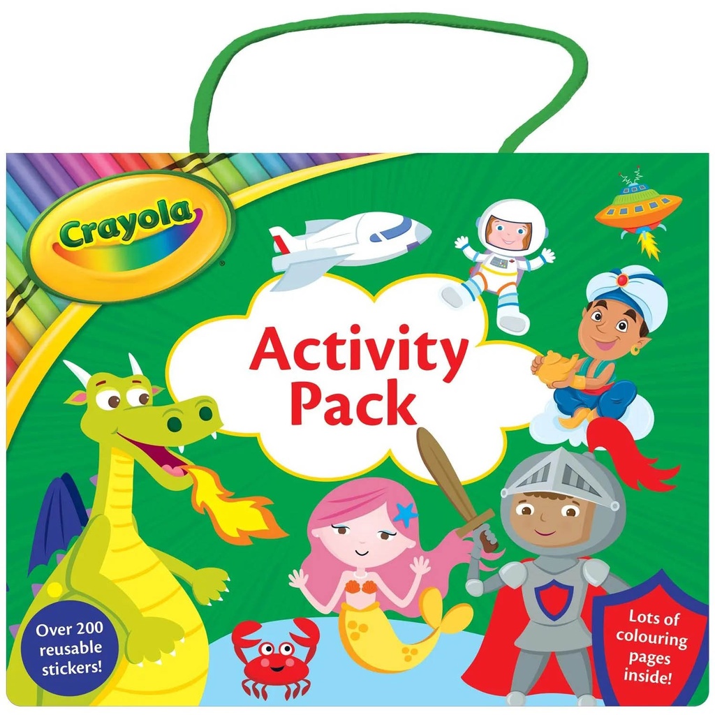 [9781788241250] Shimmer Activity Pack - Crayola 9781788241250