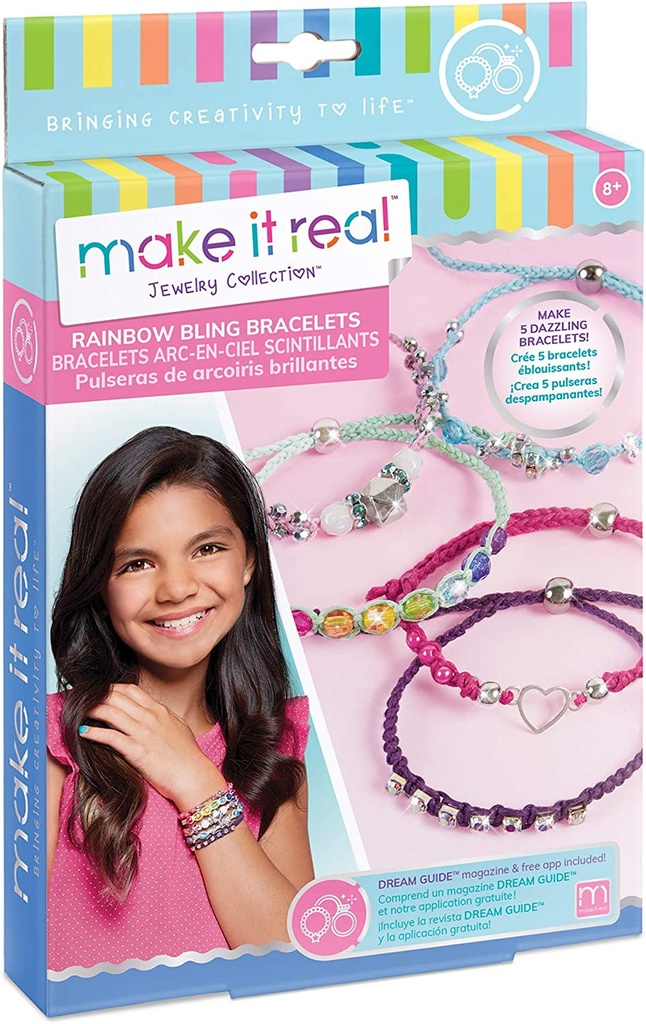 Rainbow Bling Bracelets - MIR 1206
