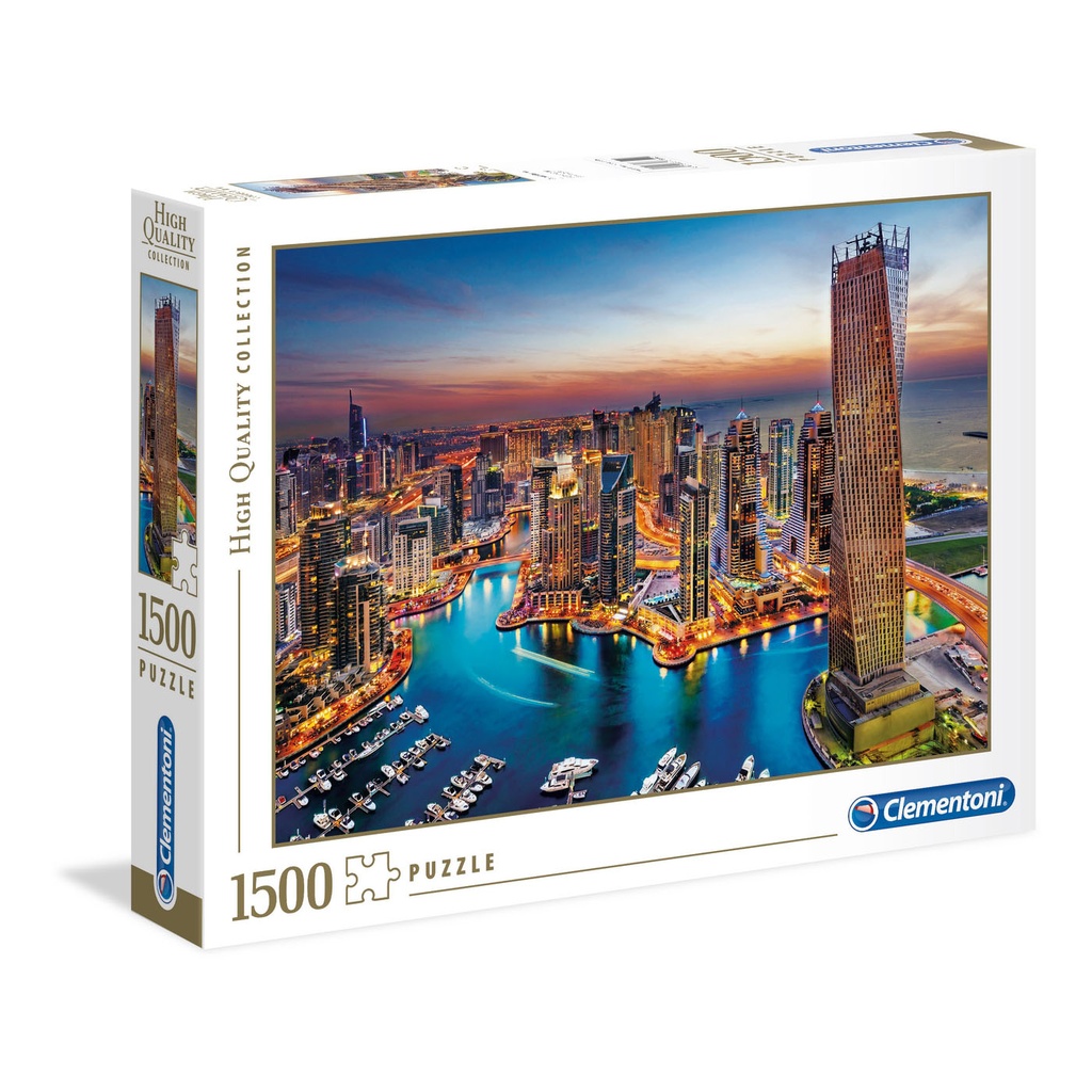 Dubai Marina Puzzle 1500Pcs - Clementoni 31814