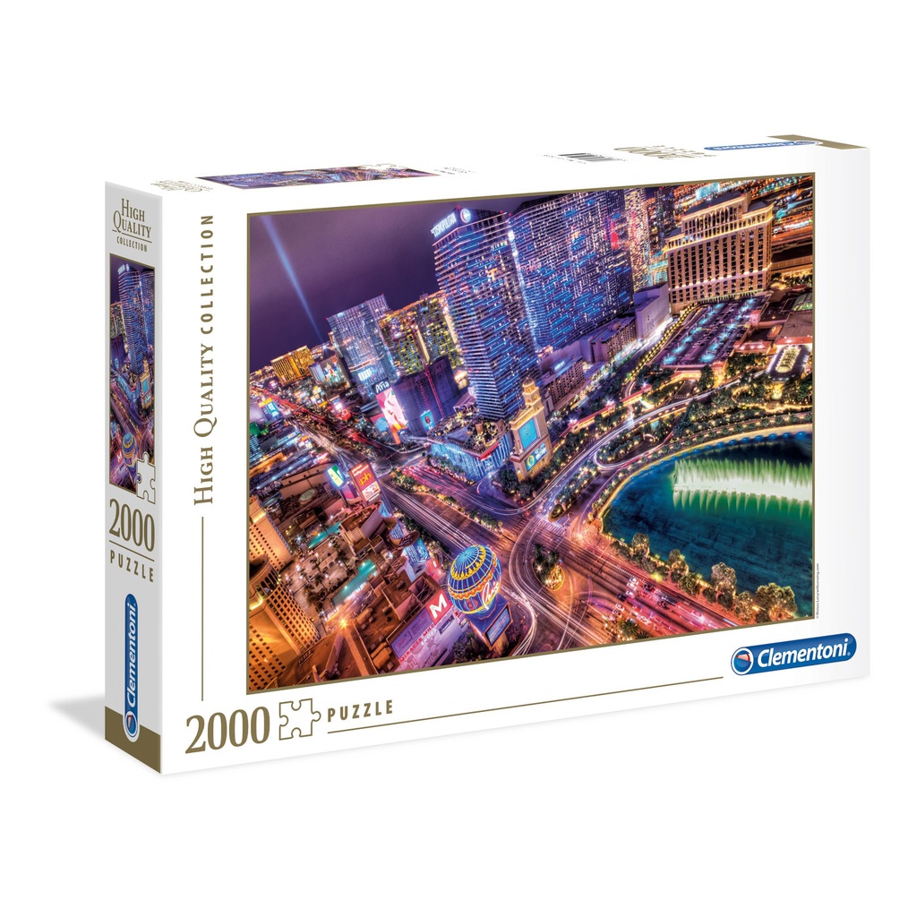 [32555] Las Vegas Puzzle 2000Pcs - Clementoni 32555