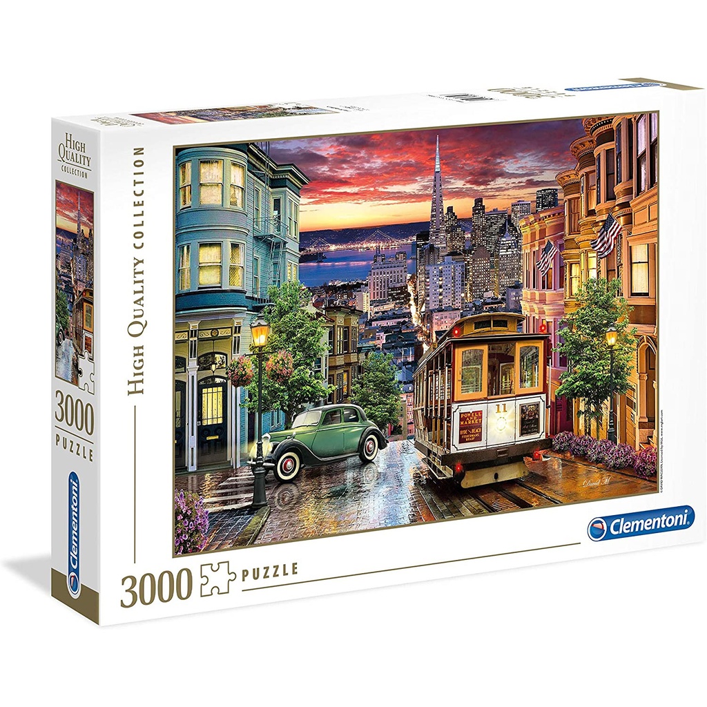 San Francisco Puzzle 3000Pcs - Clementoni 33547