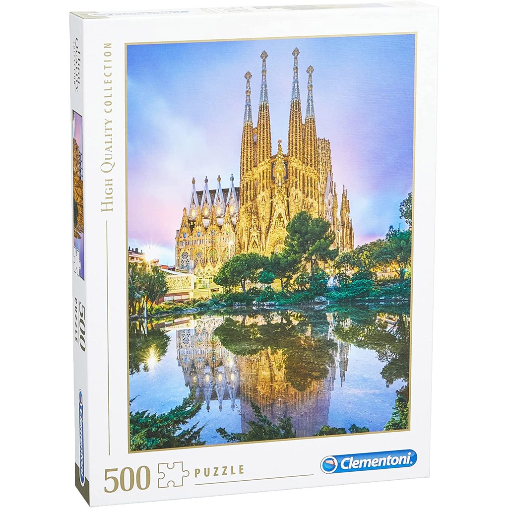 [8005125350629] Barcelona Puzzle 500Pcs - Clementoni 35062