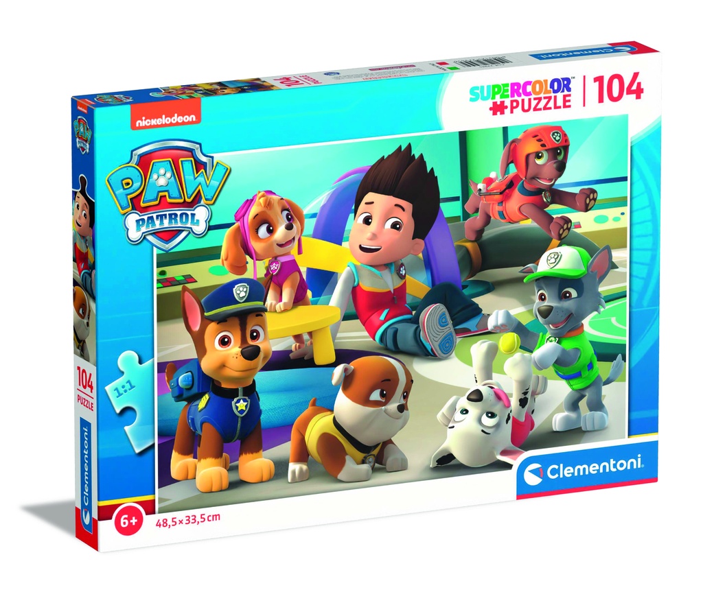 [8005125279456] Paw Patrol Puzzle 104Pcs - Clementoni 27945