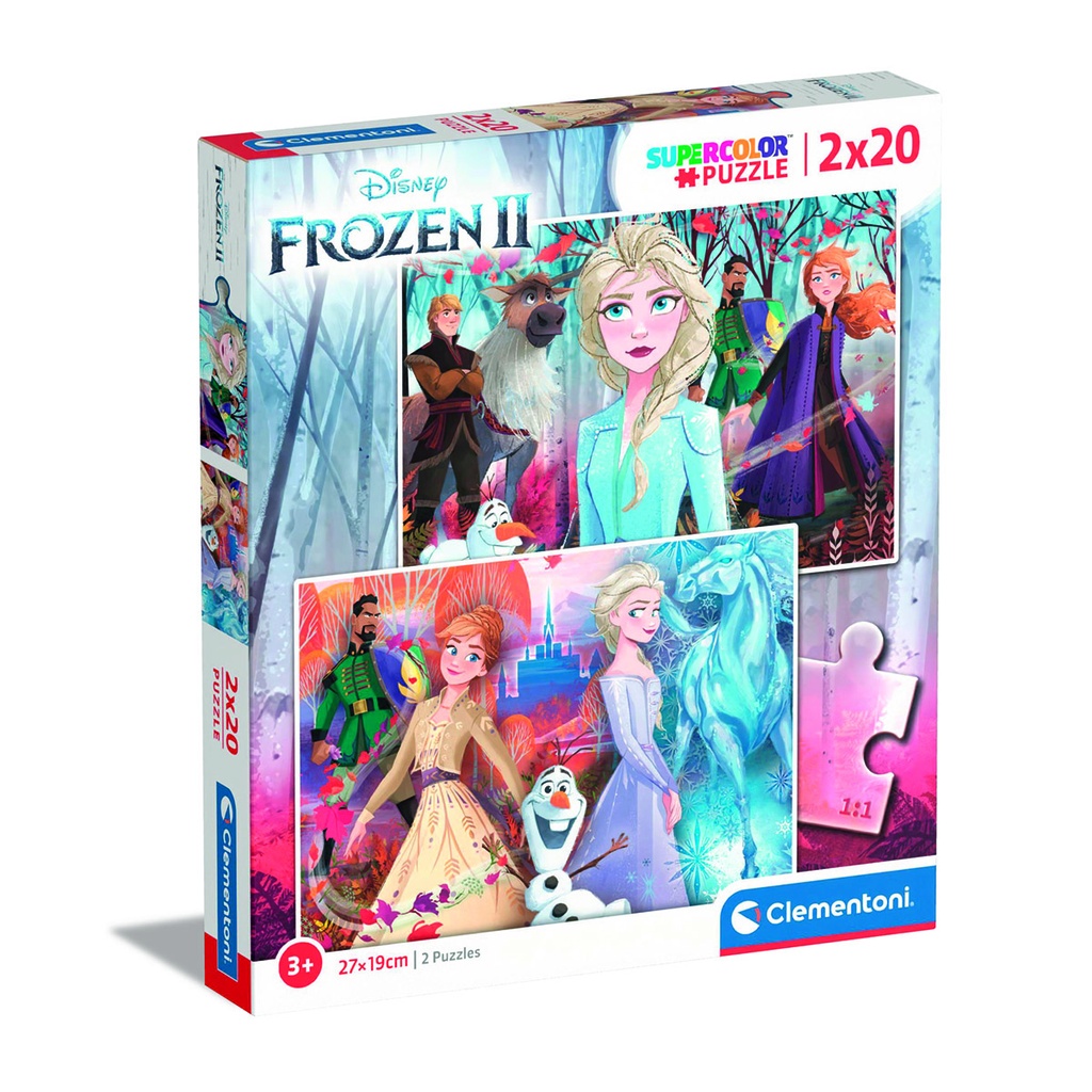 [8005125247592] Frozen 2 Puzzle 2*20Pcs - Clementoni 24759