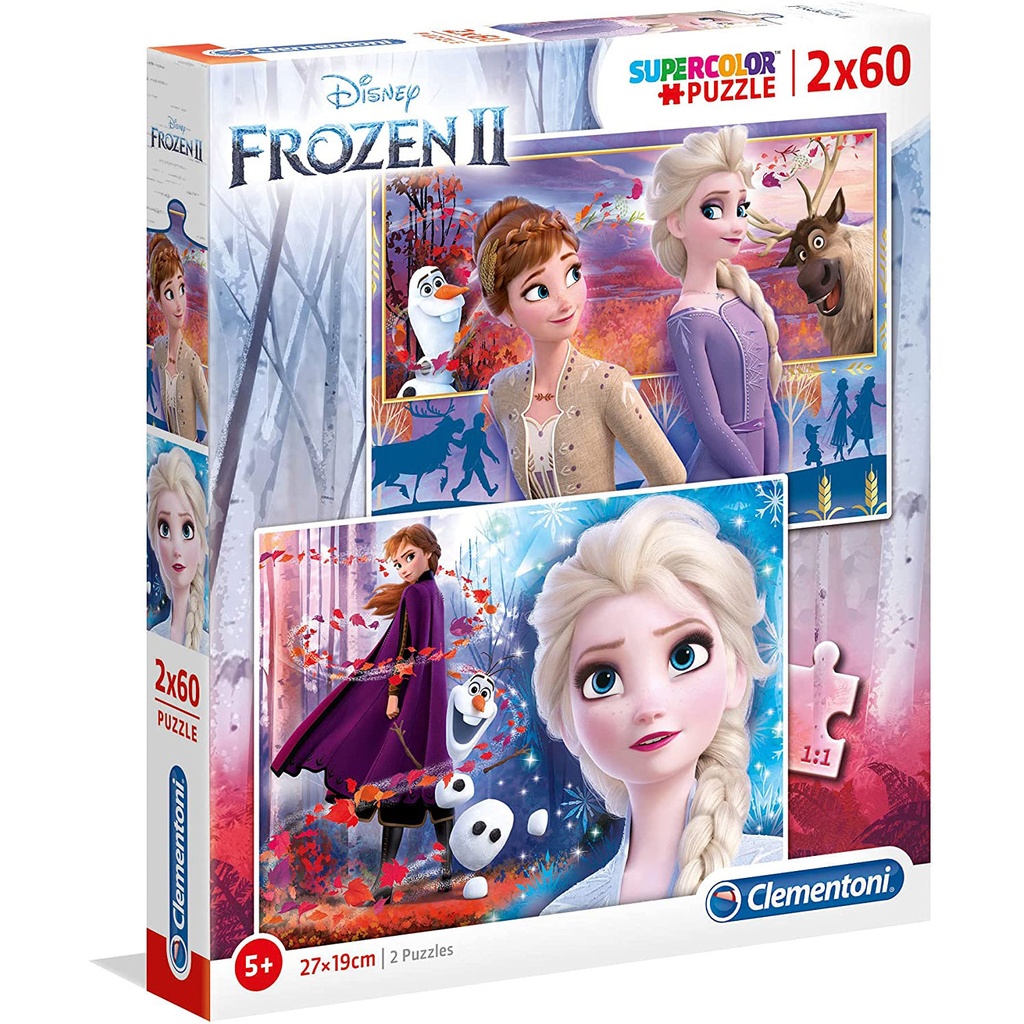 [21609] Frozen 2 Puzzle 2*60Pcs - Clementoni 21609