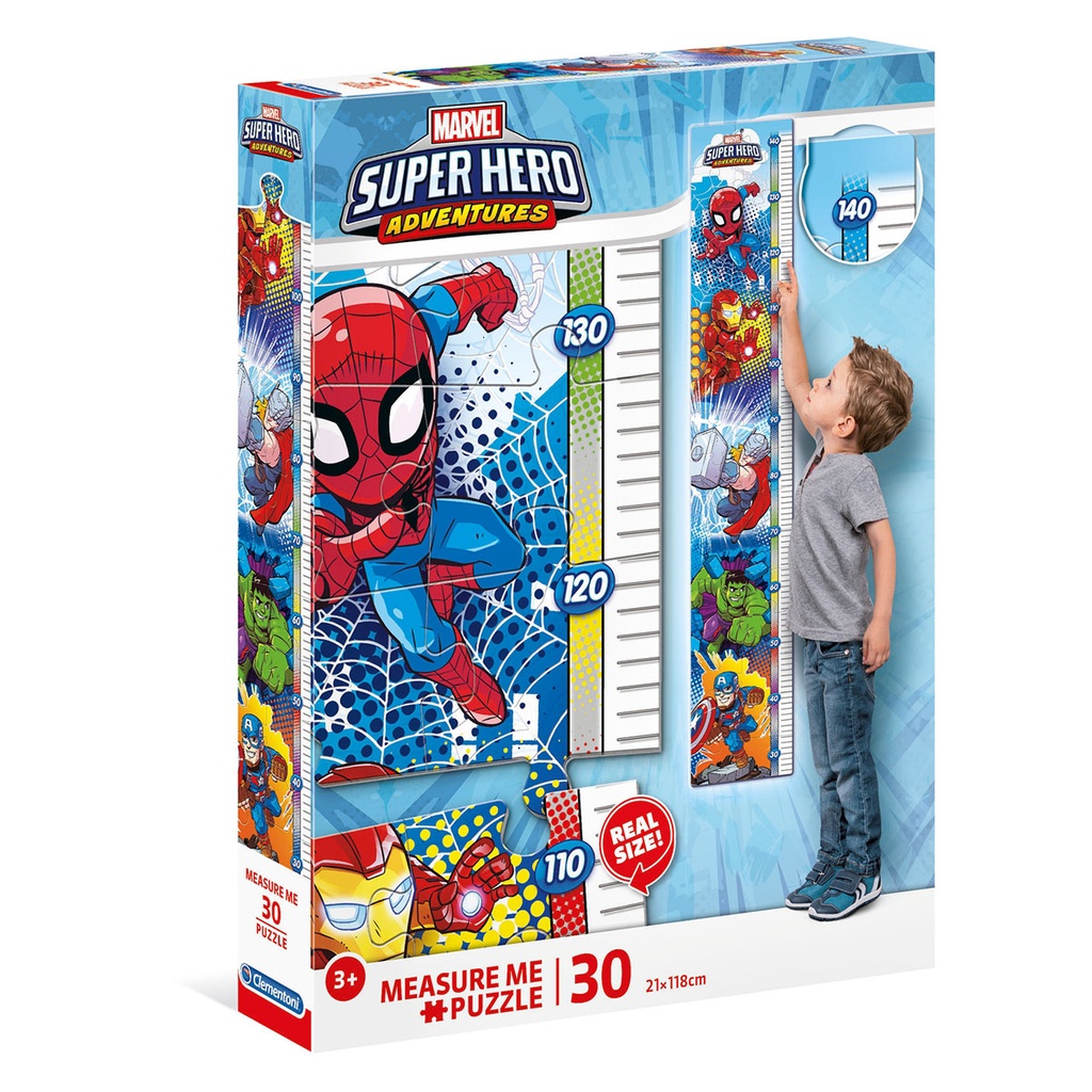 [20337] Marvel Measure Me Puzzle - Clementoni 20337