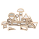 Mirror Blocks Set 24Pcs - Viga 44562
