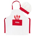 Little Chef Uniform & Hat - Viga 44577