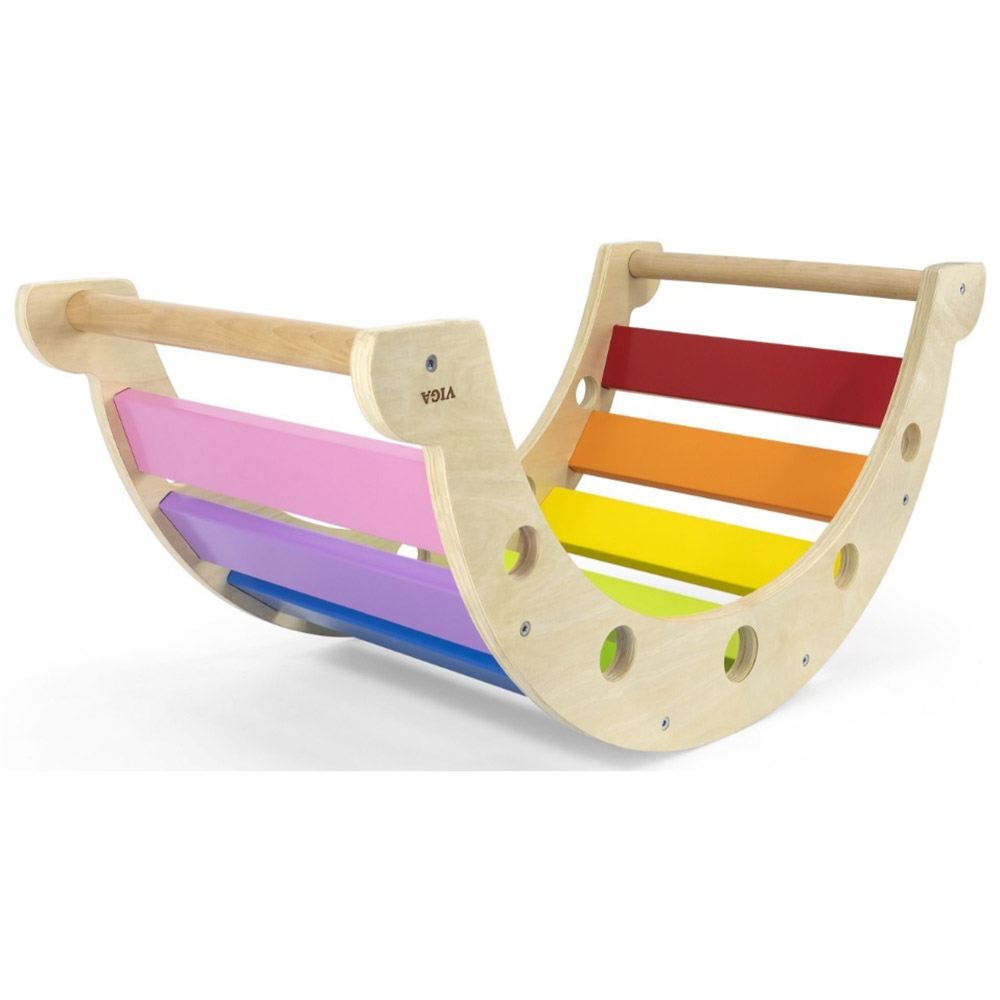 [6971608445736] Rainbow Rocker - Viga 44573