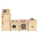 Viga - Natural Wooden Kitchen Set 50997