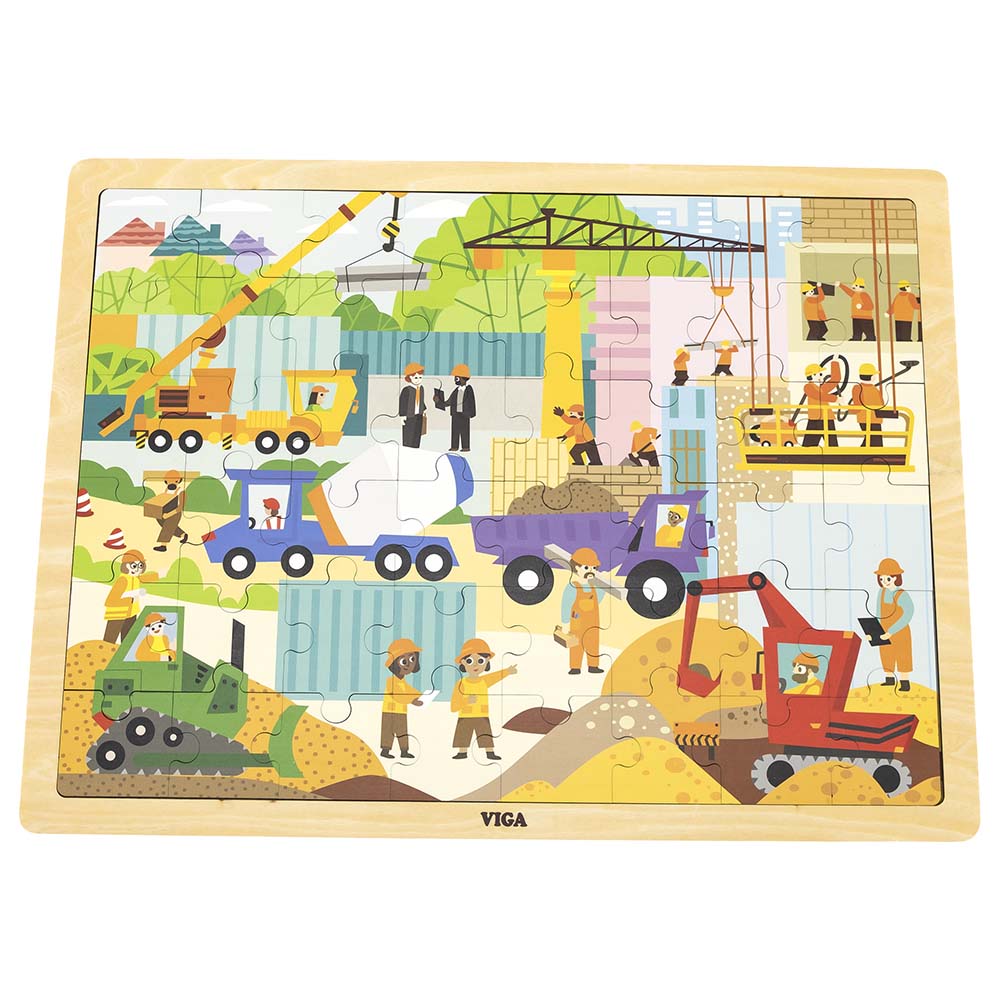 Construction Area Puzzle 48Pcs - Viga 44585