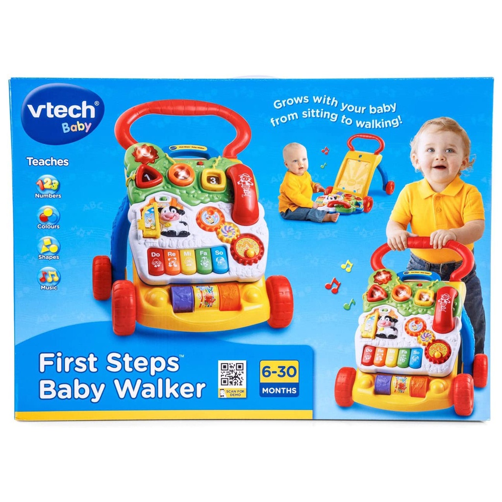 [050803617639] First Steps Baby Walker - VTech 61763