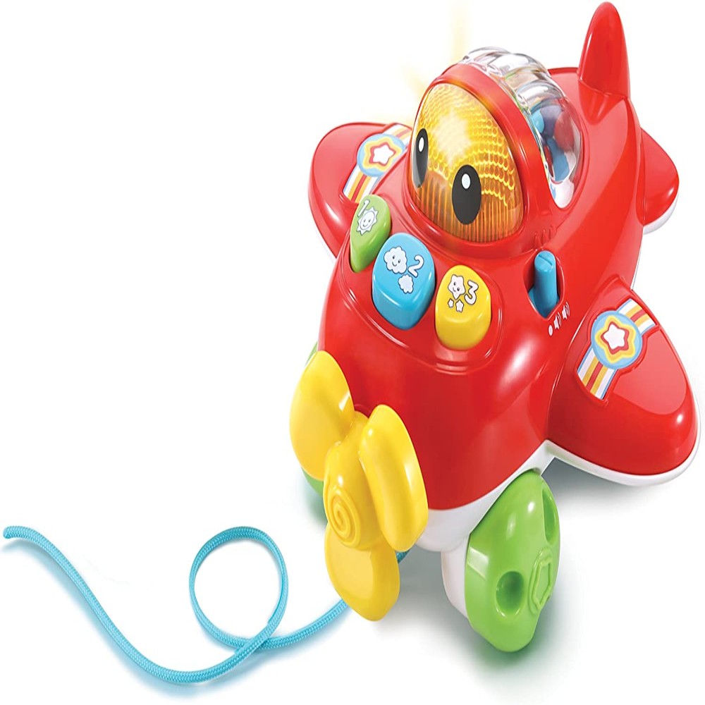 [508803] Pull & Pop Aeroplane - VTech 508803