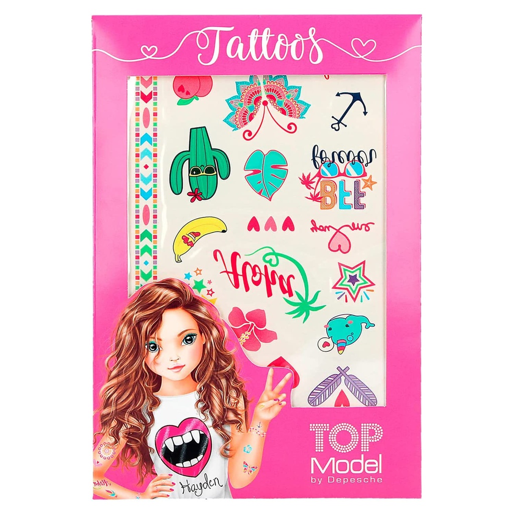 Metallic Tattoos - Top Model 10227