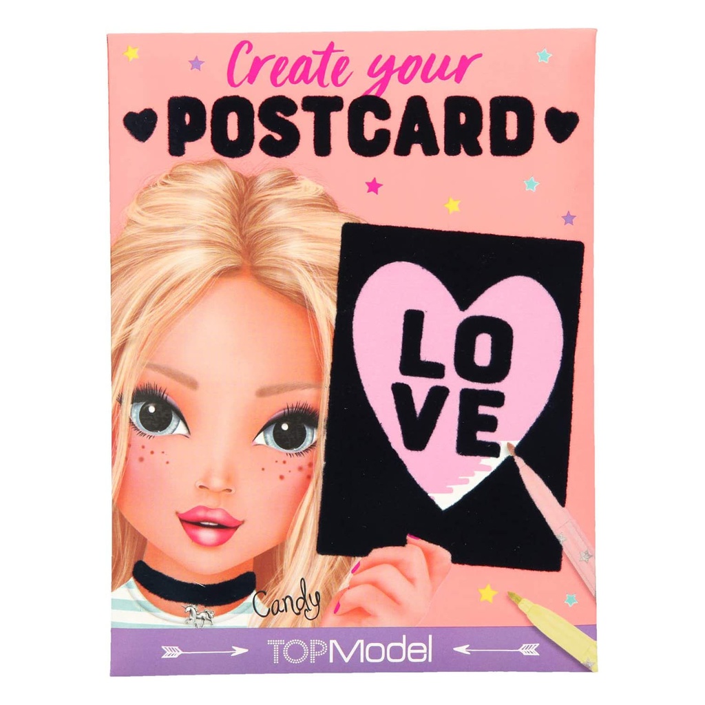 [10308] Create Your Postcard - Top Model 10308