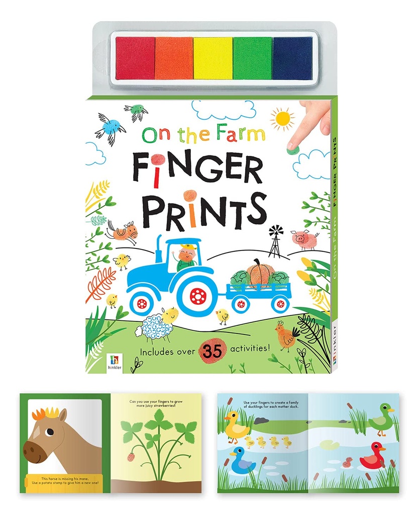 On the Farm Finger Prints - 913600