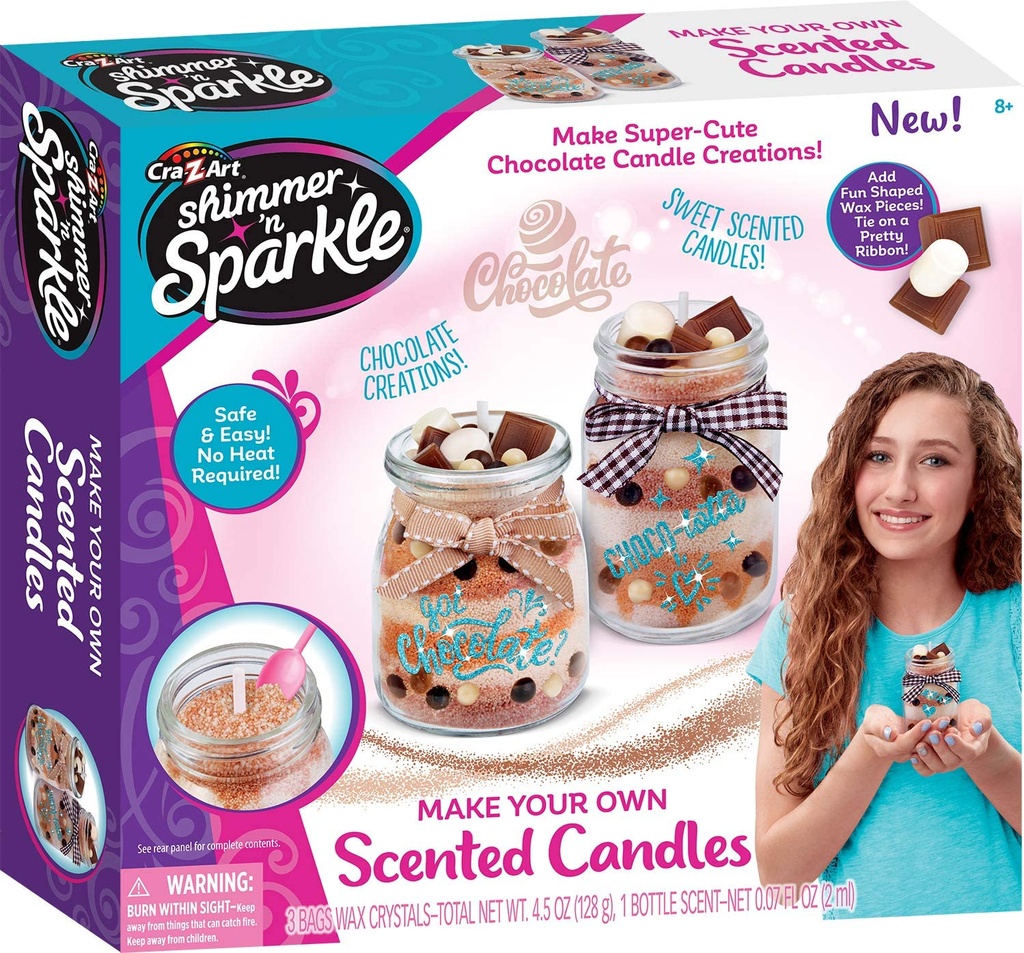 Make your own Chocolate scented  Candle - Cra-Z-Art 17969