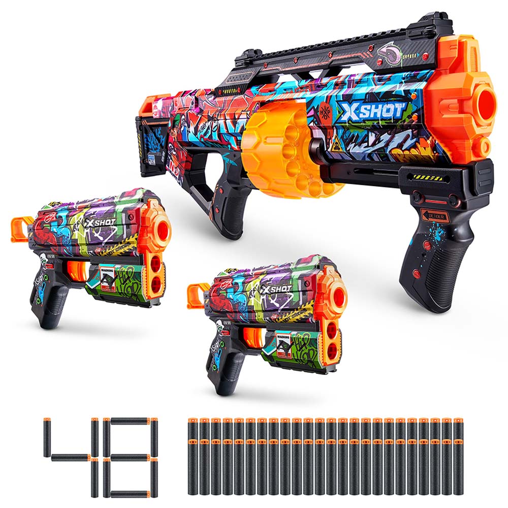 X-Shot Skins Mix Combo Pack -ZURU 36524