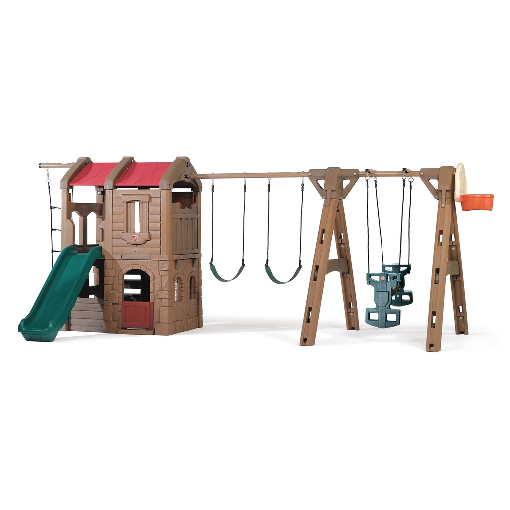 [733538801497] Advent Lodge Play Ctr W/Glider -Step2 801400