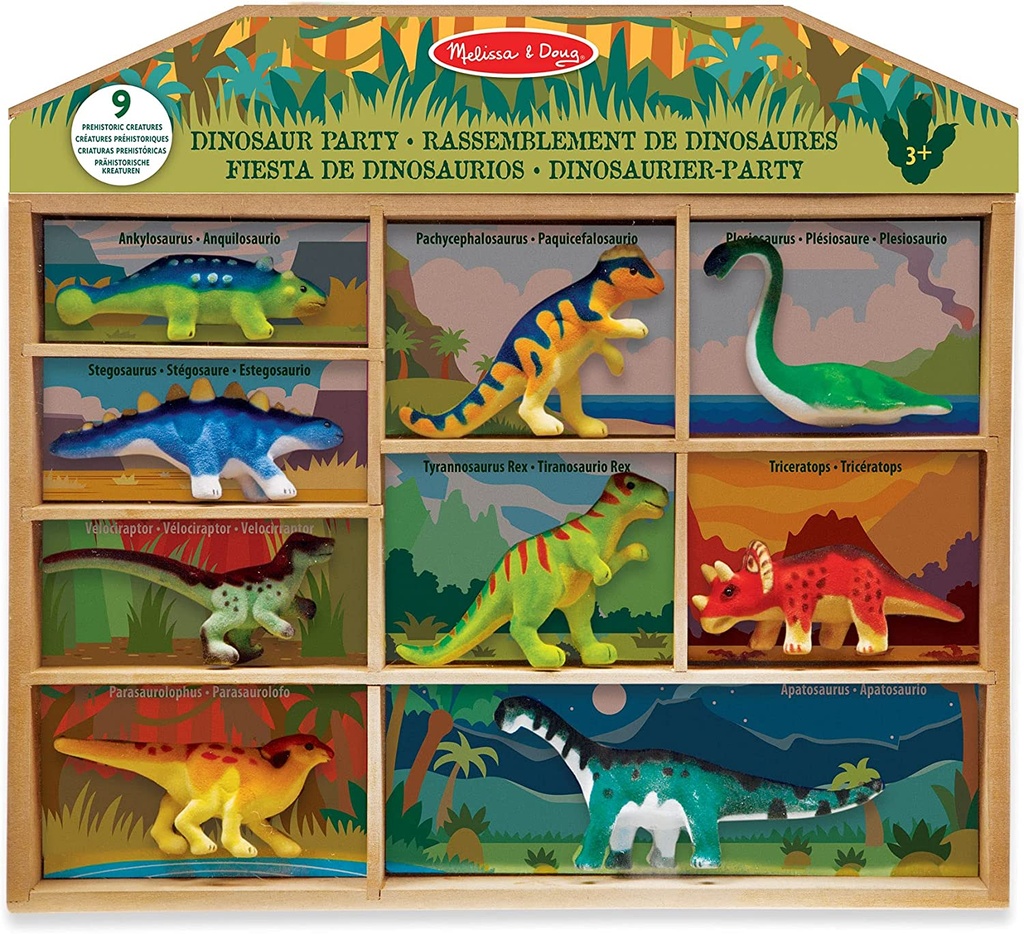 [12666] Dinosaur Party Play Set - Melissa & Doug12666