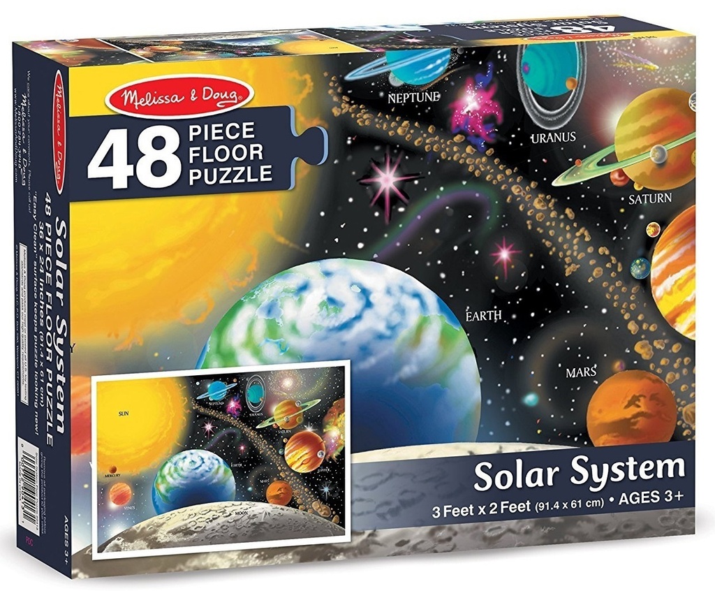 [10413] Solar System Floor Puzzle -Melissa & Doug 10413