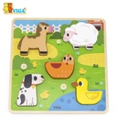 Tactile Puzzle-Farm - Viga 44662