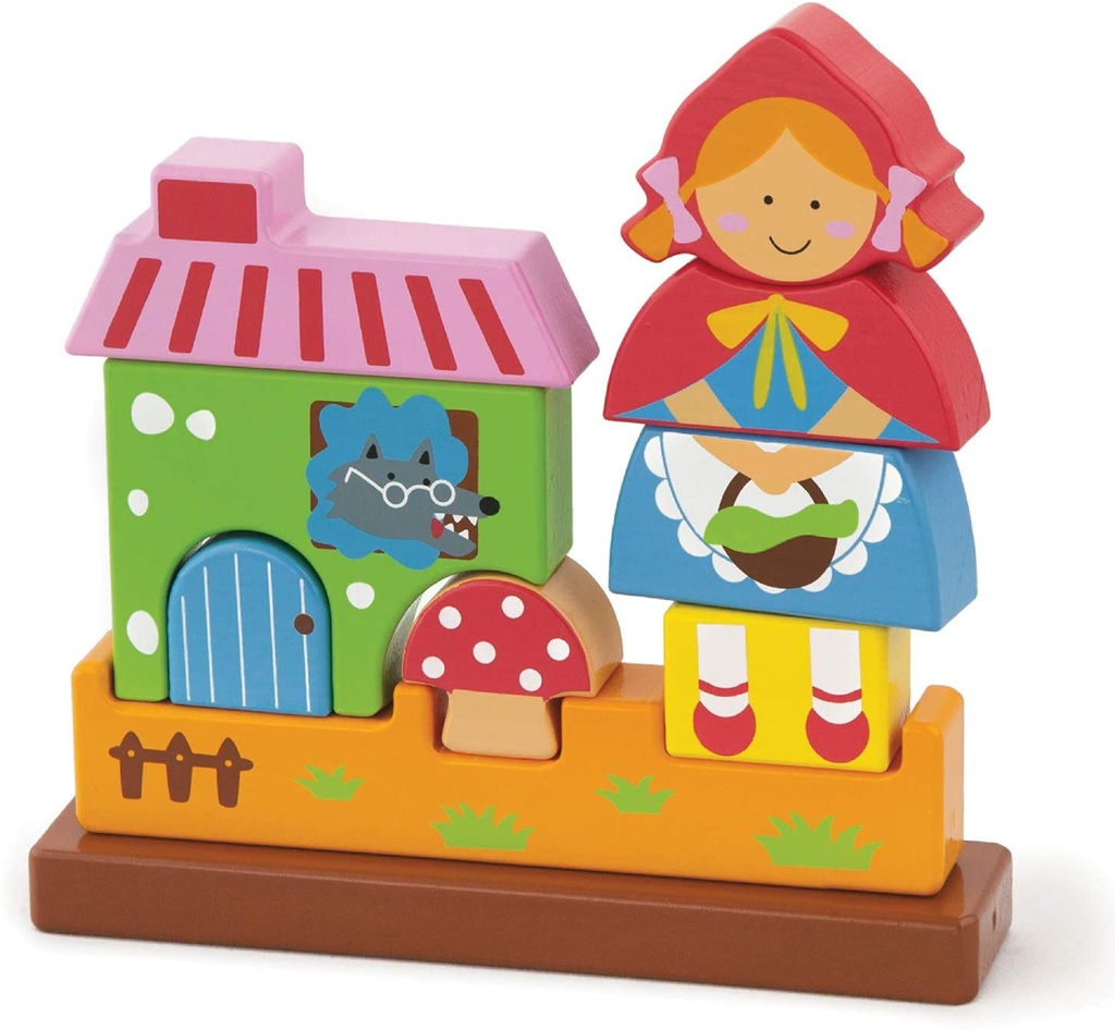[6934510500757] Magnetic Standing Puzzle Red Riding Hood - Viga 50075