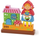 Magnetic Standing Puzzle Red Riding Hood - Viga 50075