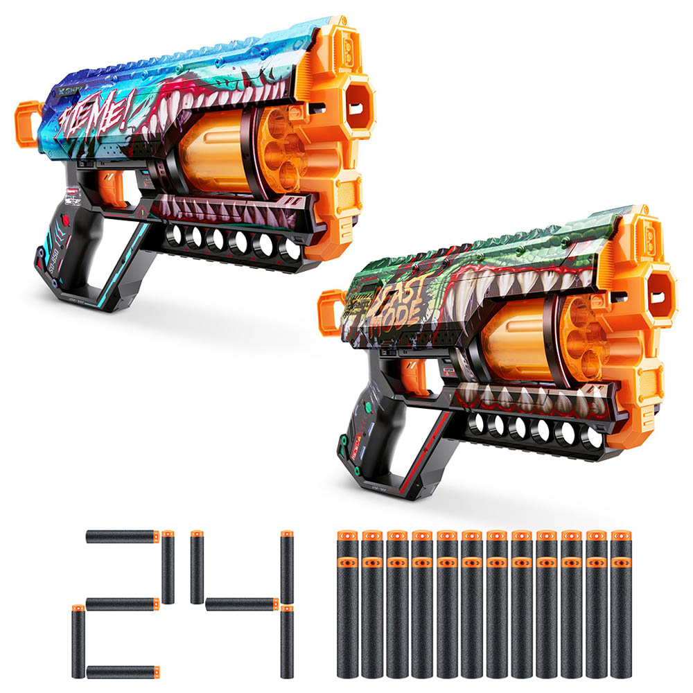 [36562] X Shot Griefer Double Pack (24 Darts) - ZURU 36562