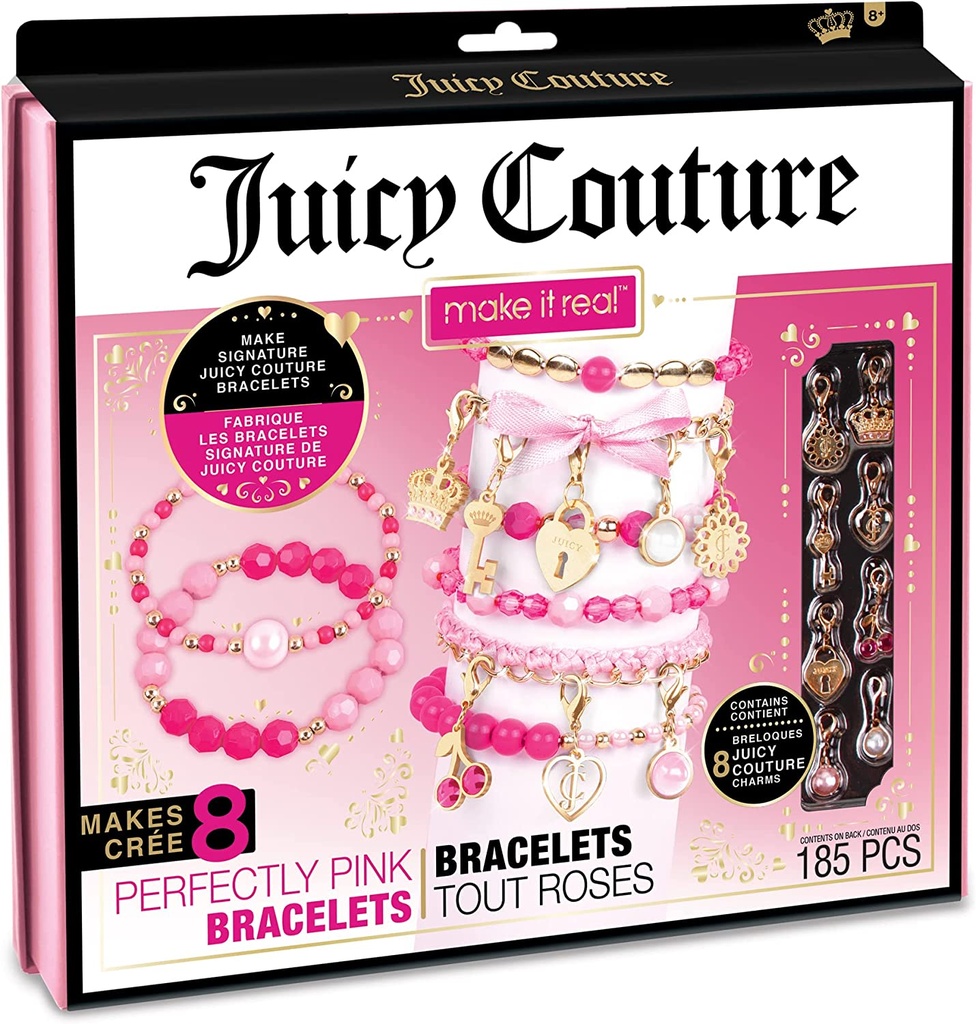 [695929044138] Perfectly Pink Bracelets  - Juicy Couture 4413