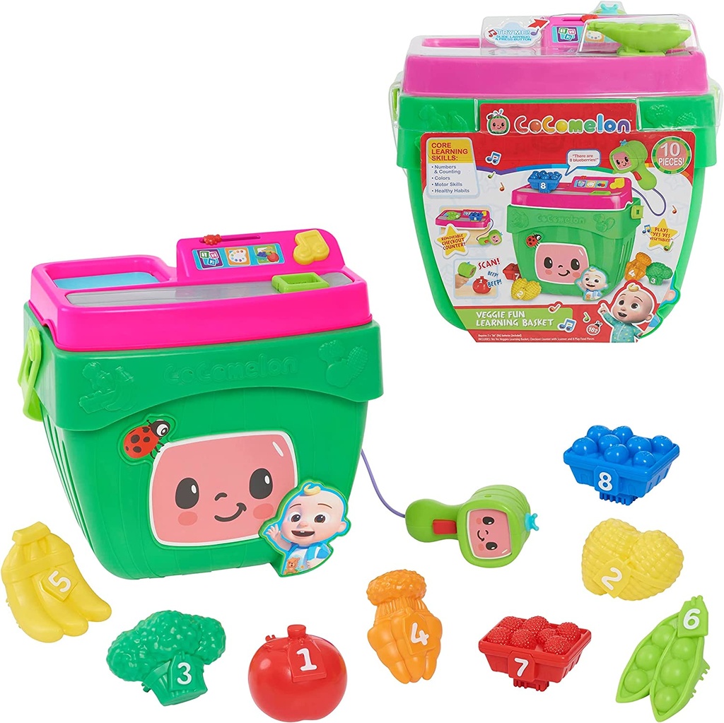[96199] Veggie Fun Learning Basket -Cocomelon  96199