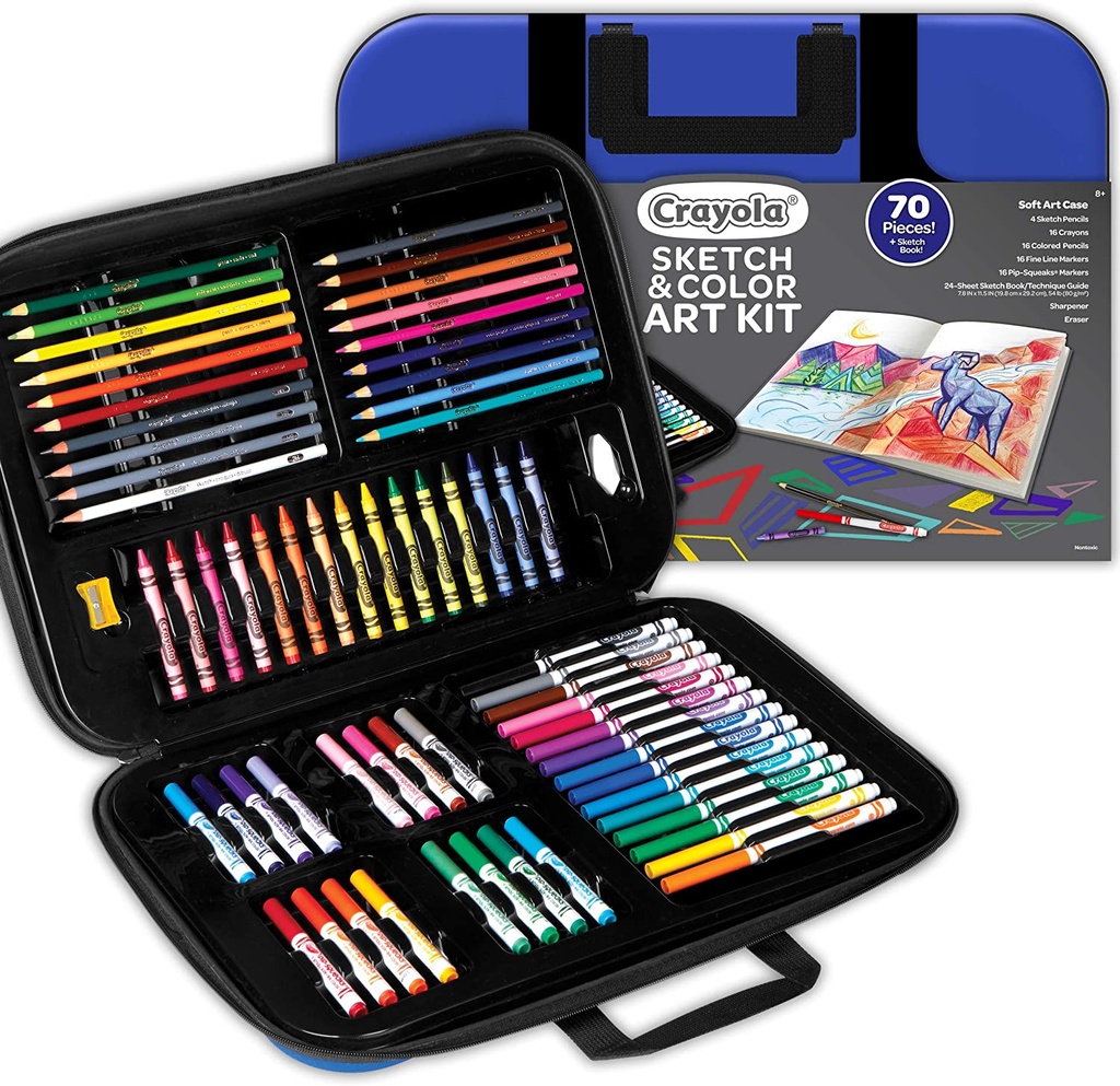 [04-1050] Soft Art Case - Crayola 04-1050