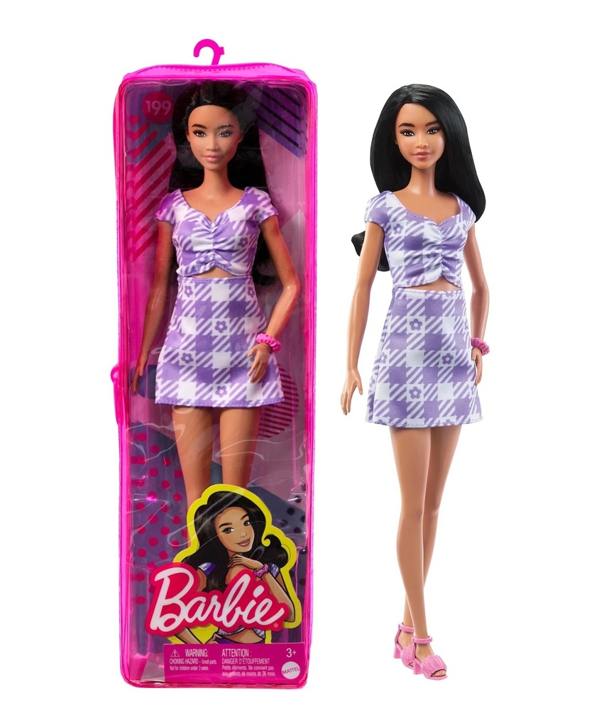 [HJR98] F/D - Oversized Plaids -Barbie HJR98